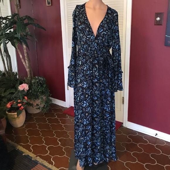 urban outfitters floral maxi dress